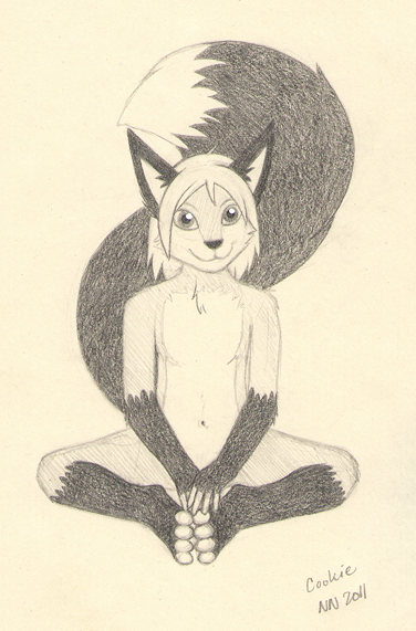 376x571 Cookie Sketch Weasyl - Cookie Sketch