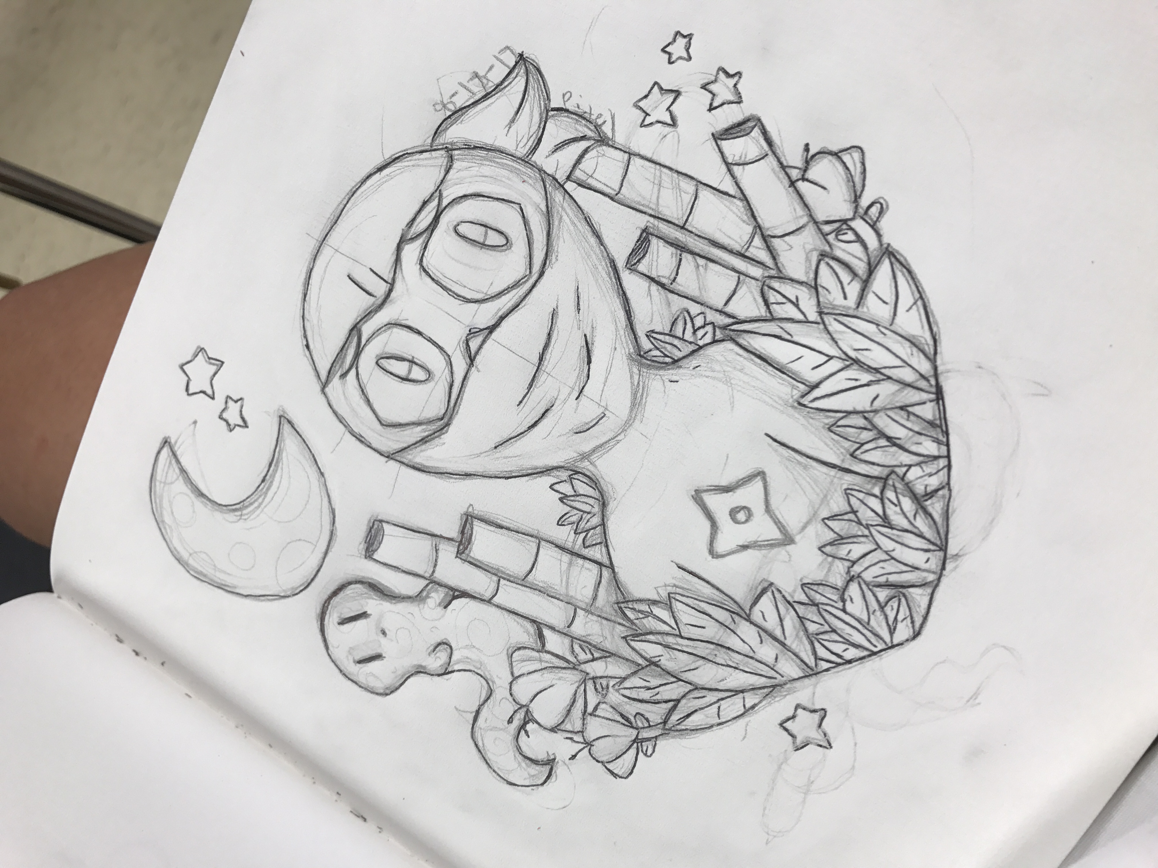 4032x3024 Ninja Cookie Sketch! - Cookie Sketch