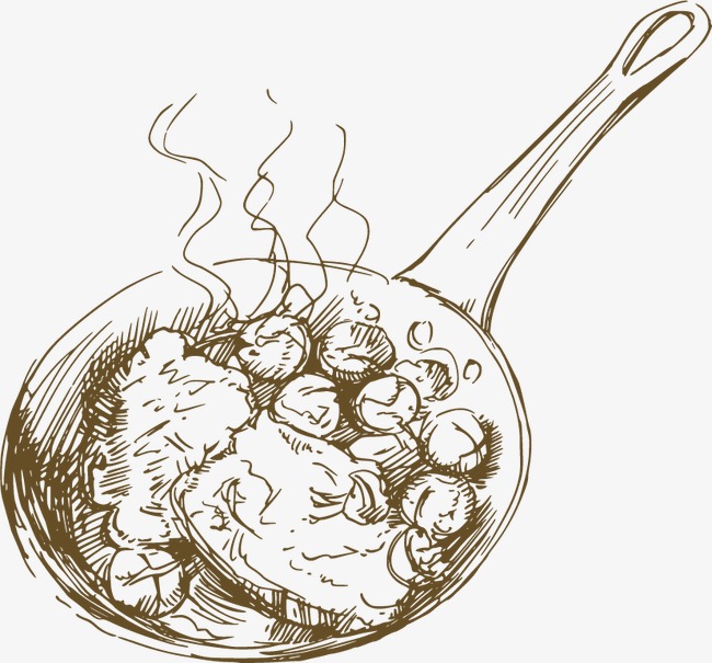 650x605 Sketch Kitchen, Sketch Vector, Kitchen Vector, Graphic Design Png - Cooking Sketch