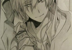 300x210 Sketch About Cool Anime Cool Anime Drawing - Cool Boy Sketch