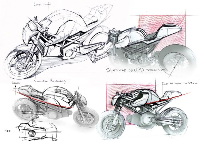700x495 Cool Design Sketch Motorcycles Sketch Sketches - Cool Design Sketches