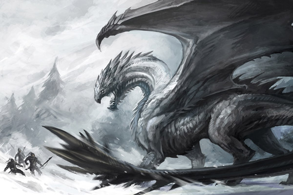 600x400 45 Epic Dragon Art Pictures - Cool Dragon Sketches