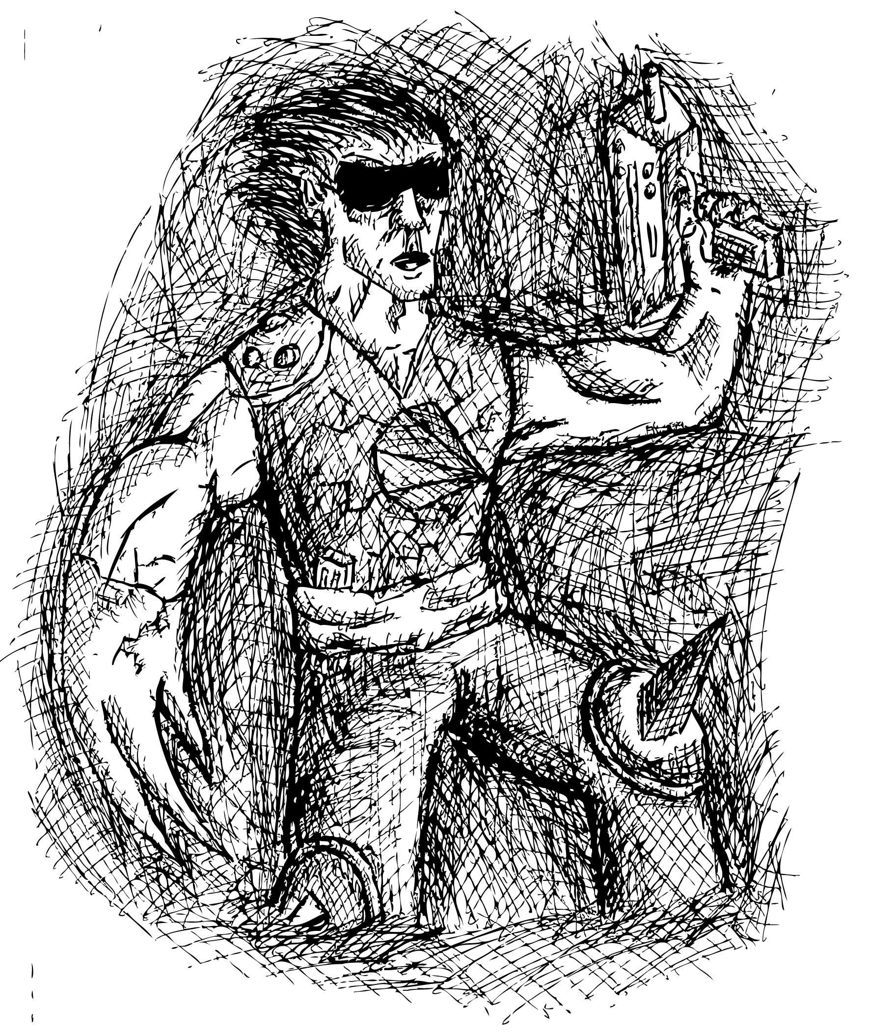 1770x2106 Cool Dude Sketch - Cool Dude Sketch