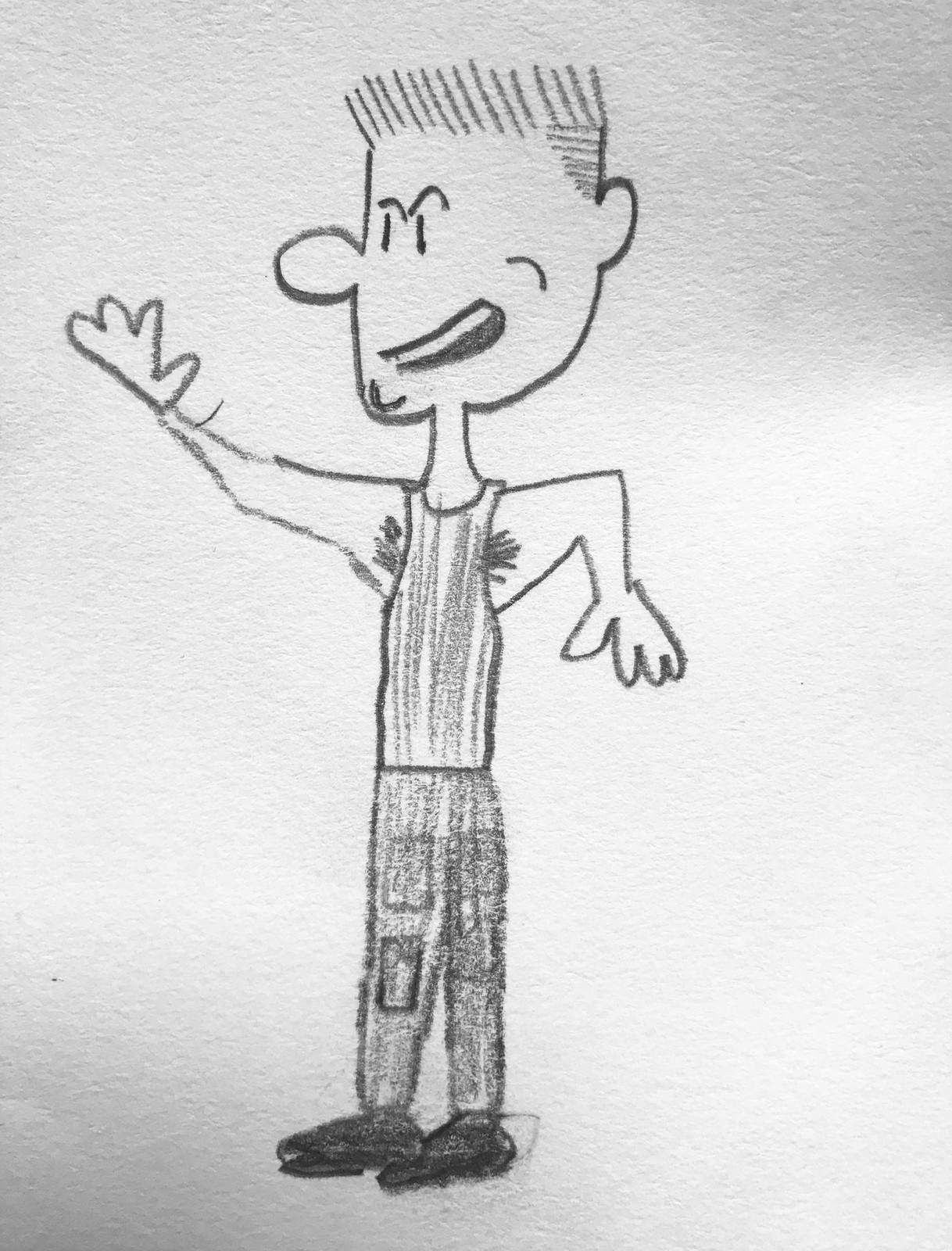 1218x1600 Cool Dude - Cool Dude Sketch