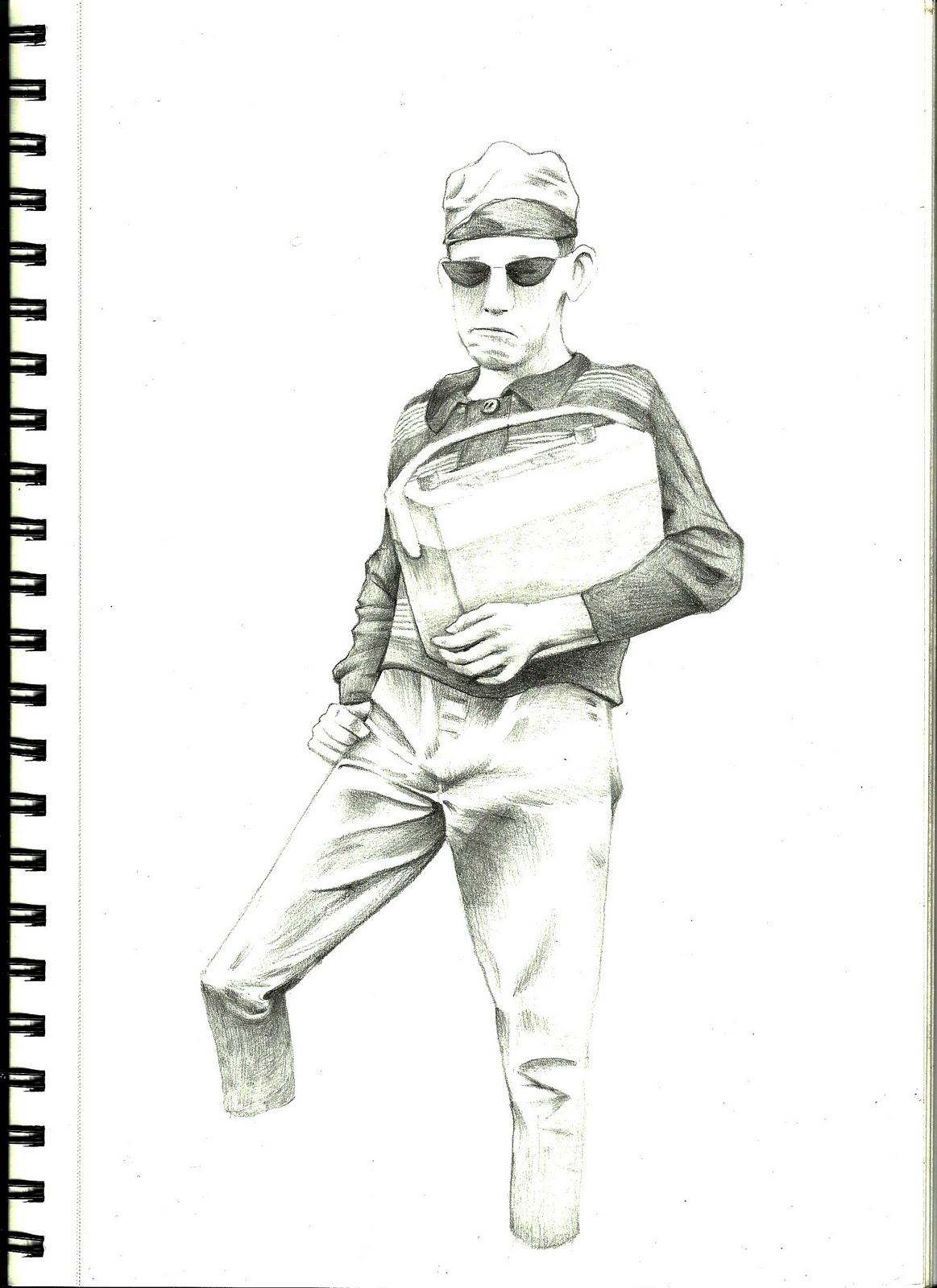 1163x1600 James Kirwan Art Really Cool Dude - Cool Dude Sketch