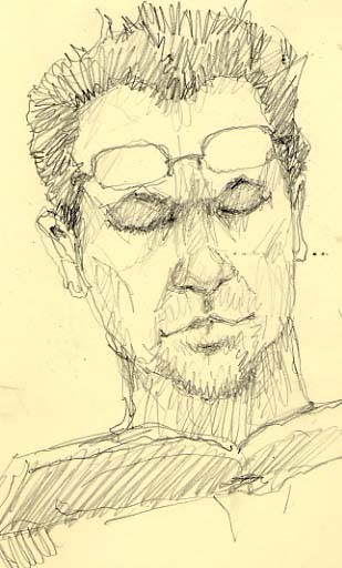 309x512 Sketch Of The Day Cool Dude - Cool Dude Sketch