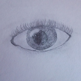 Cool Eye Sketch at PaintingValley.com | Explore collection of Cool Eye ...