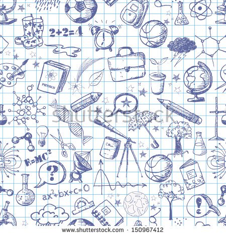 450x470 Nice Cool School Backgrounds Back To School Pen Sketch Seamless - Cool Sketch Backgrounds