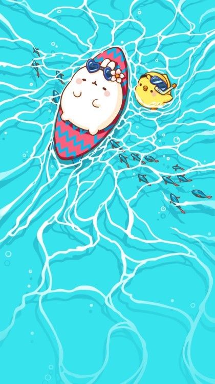 420x747 Cool Sketches Backgrounds) Molang In 2018 Molang - Cool Sketch Backgrounds