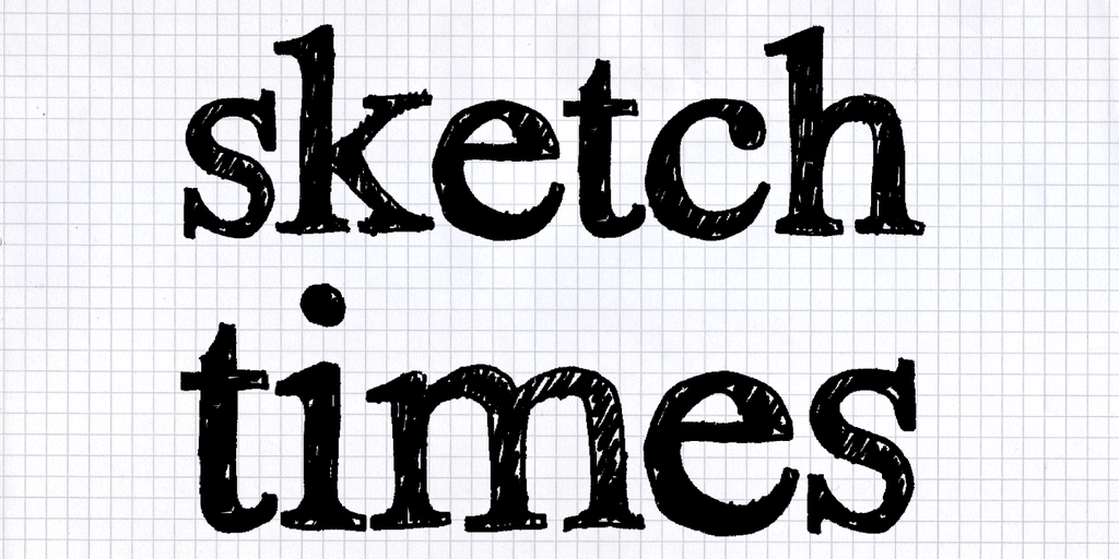 1024x512 Hand Scribble Sketch Times Font 1001 Fonts - Cool Sketch Fonts