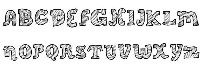 700x240 Sketch Script Cool Font Download - Cool Sketch Fonts