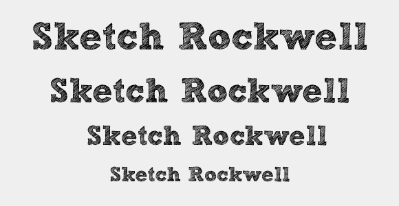 580x300 30 Sketched Fonts For Designers - Cool Sketch Fonts