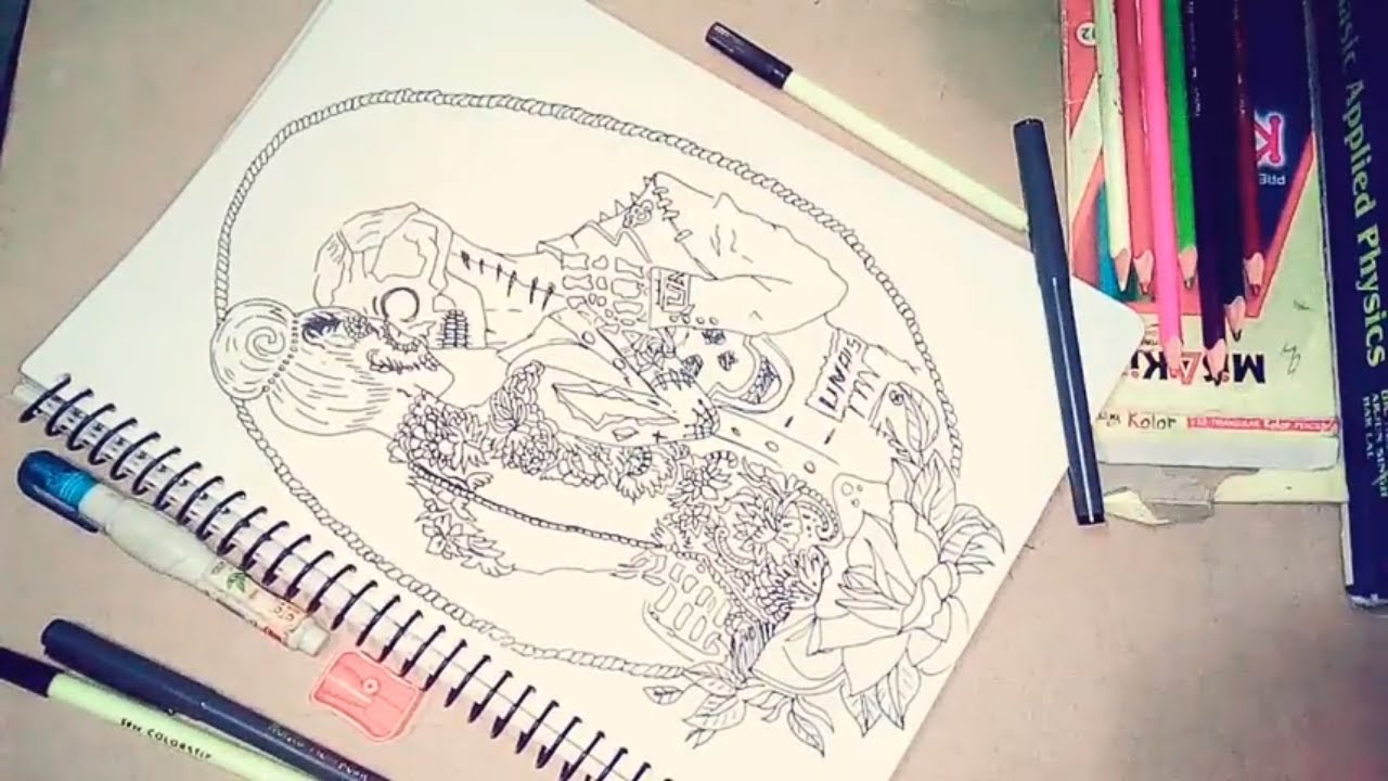 1280x720 Cool Tattoo Drawing ( Cool Tattoo Sketches 2018 ) - Cool Tattoo Sketches