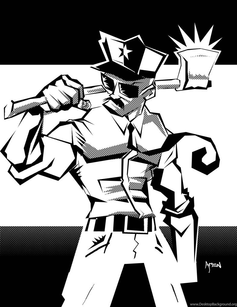 786x1017 The Art Of Samax Amen 30 Minute Sketch Axe Cop Desktop Background - Cop Sketch