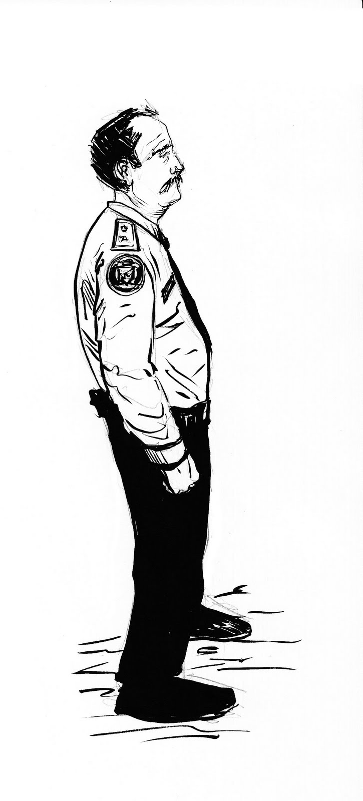 725x1600 Pretty Good Blog Warm Up Sketch Cop - Cop Sketch