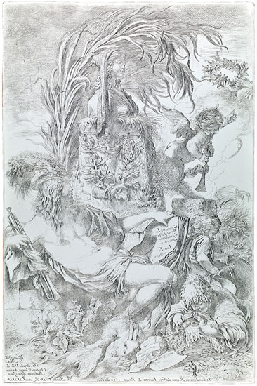 366x550 Drawing And Its Double The Engraved Plate Art In Print Art In - Copper Sketch