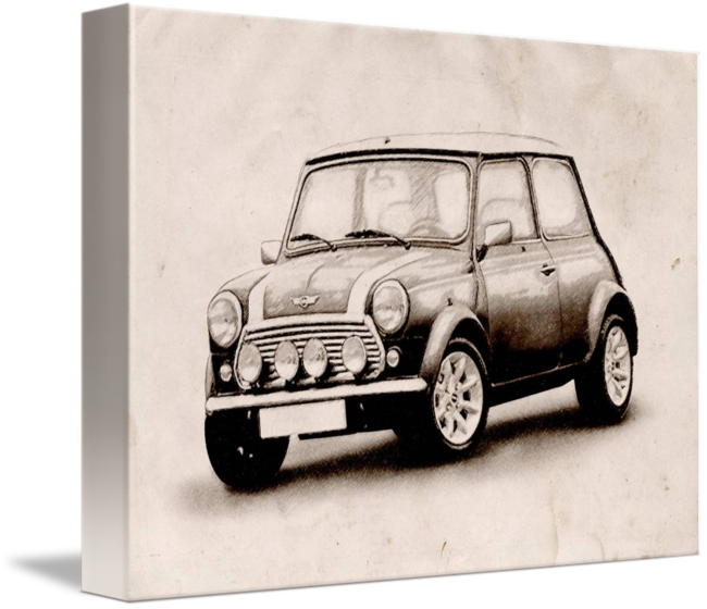 650x560 Mini Copper Sketch By Michael Tompsett - Copper Sketch