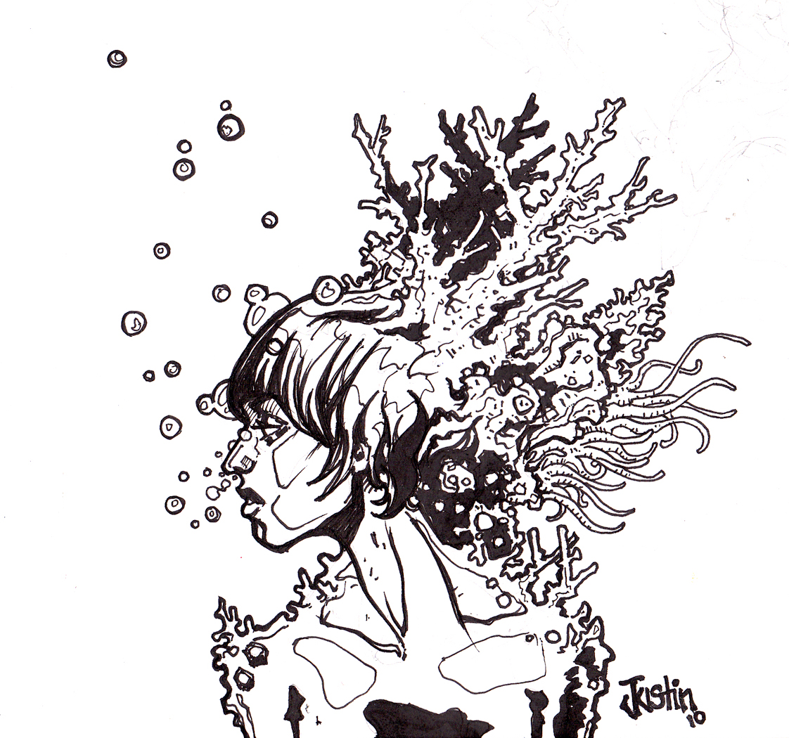 1122x1050 Justin Scott Creative Coral - Coral Sketch