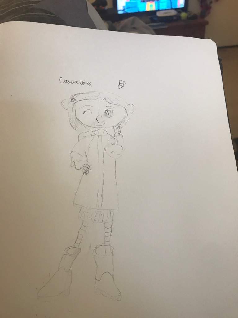 768x1024 Coraline Sketch Coraline Amino - Coraline Sketch