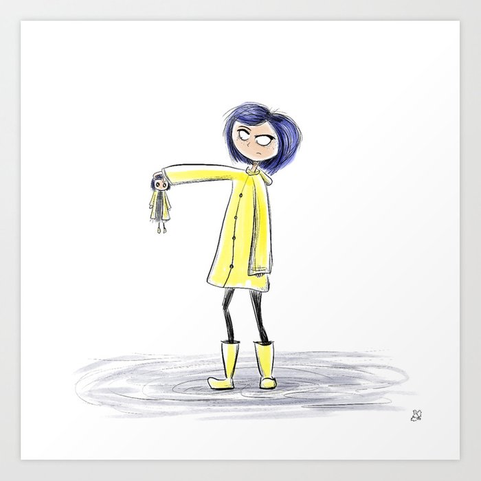 Coraline Sketch At Paintingvalley Com Explore Collection Of