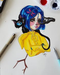 Coraline Sketch At Paintingvalley Com Explore Collection Of