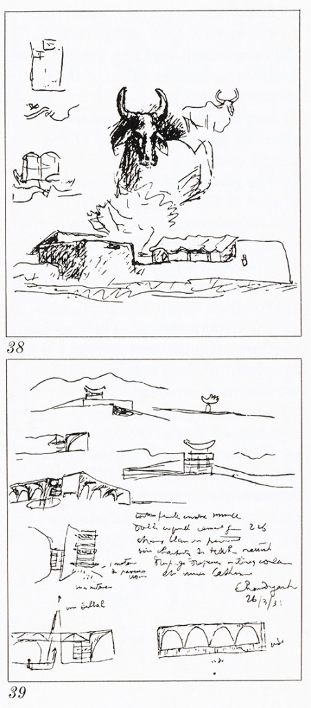 451x1024 Alexander Gorlin Architects - Corbusier Sketches