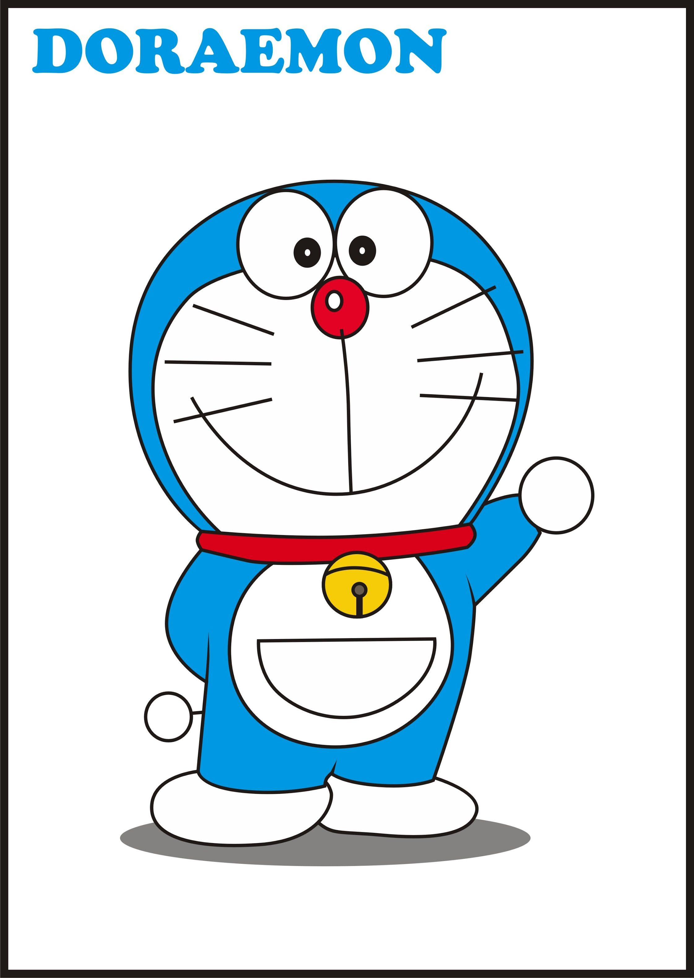 2242x3160 Doraemon Pencil Sketch How To Draw Doraemon Using Coreldraw From - Corel Sketch