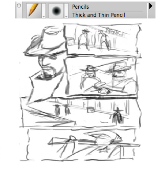 307x330 Drawing A Comic Book - Corel Sketch