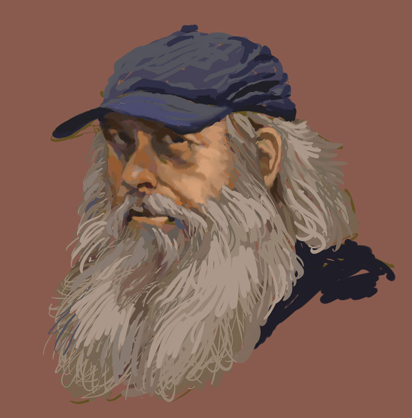 813x824 Portrait Sketch In Corel Painter Essentials By Grobles63 - Corel Sketch