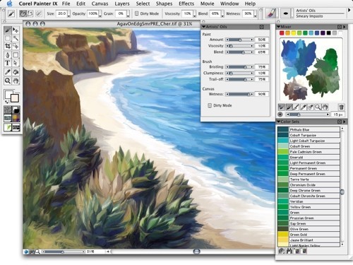 500x375 Corel Painter Ix.5 For Windows 9.5 Download - Corel Sketch