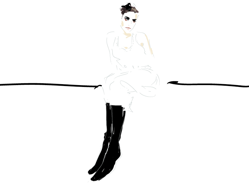 800x600 Sketch For Atelier1 Corner For Doverstreet Market By Polina - Corner Sketch