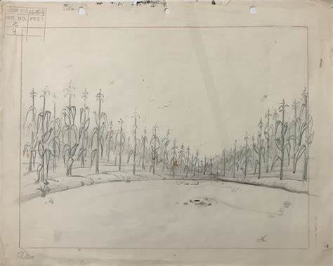 Cornfield Sketch