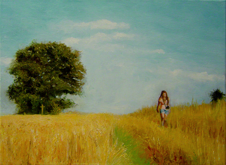 860x629 Corn Field Sketch 92986 Loadtve - Cornfield Sketch