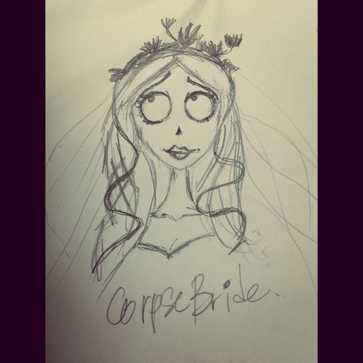 720x720 Corpse Bride Sketch - Corpse Bride Sketch