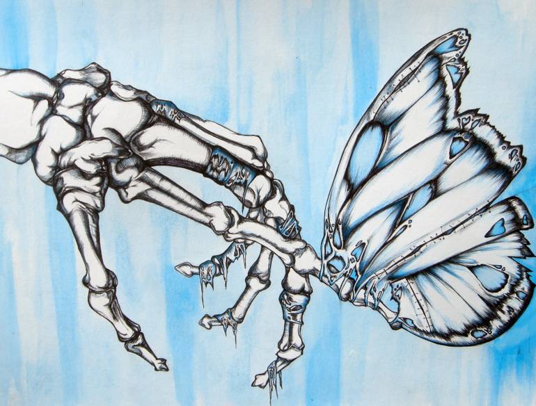 770x584 Corpse Bride Drawing By Lucy Yin Saatchi Art - Corpse Bride Sketch