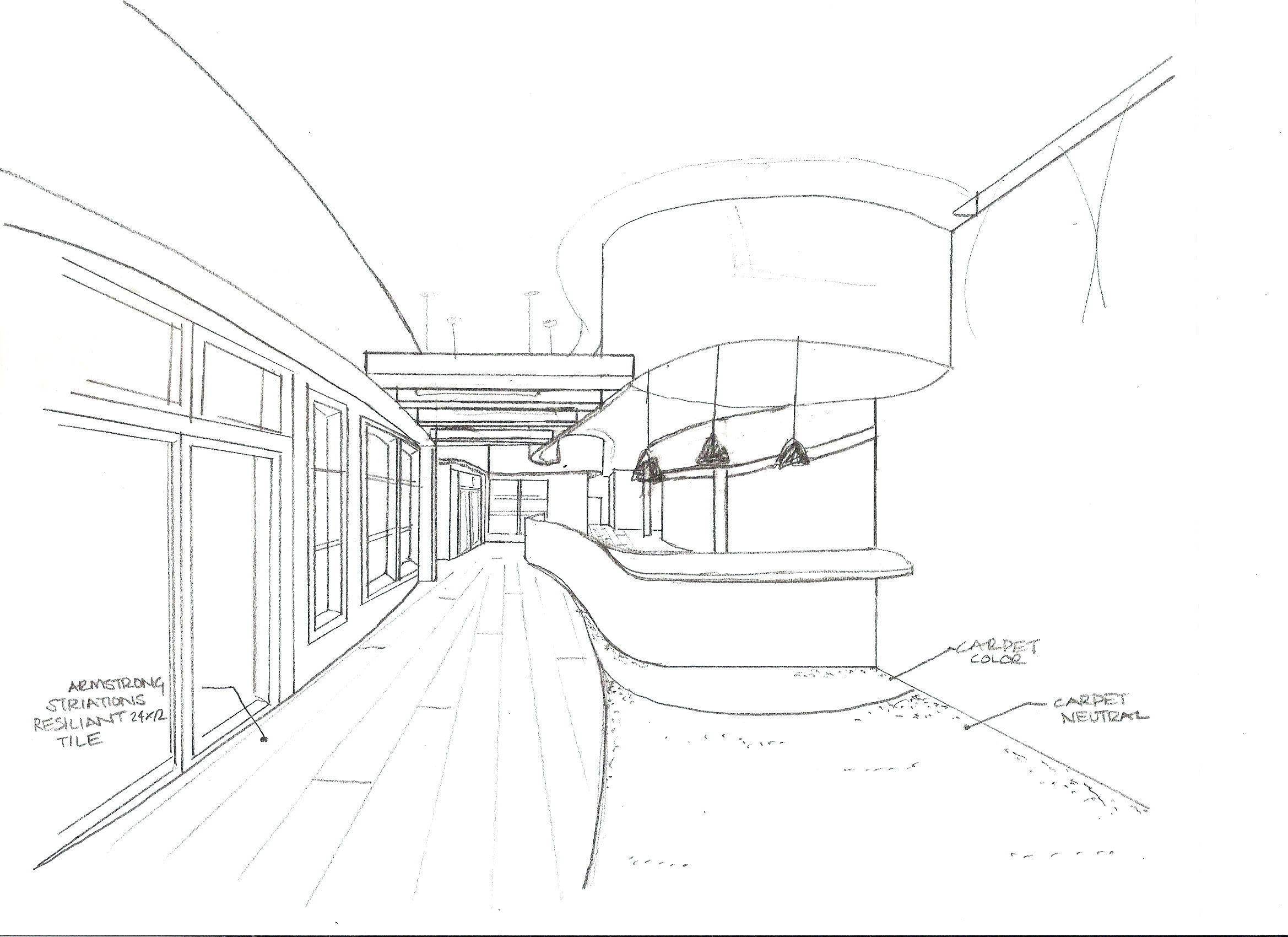 2338x1700 Legacy Building - Corridor Sketch