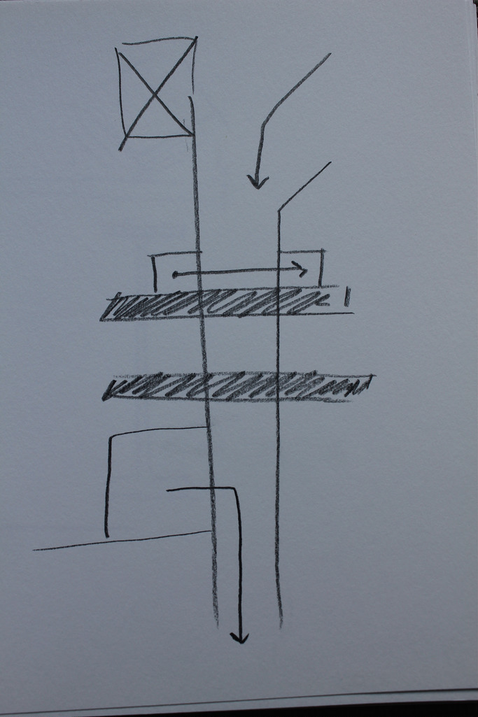 683x1025 Quick Corridor Sketch Dalia Amellal 116 089 6704 K100 - Corridor Sketch