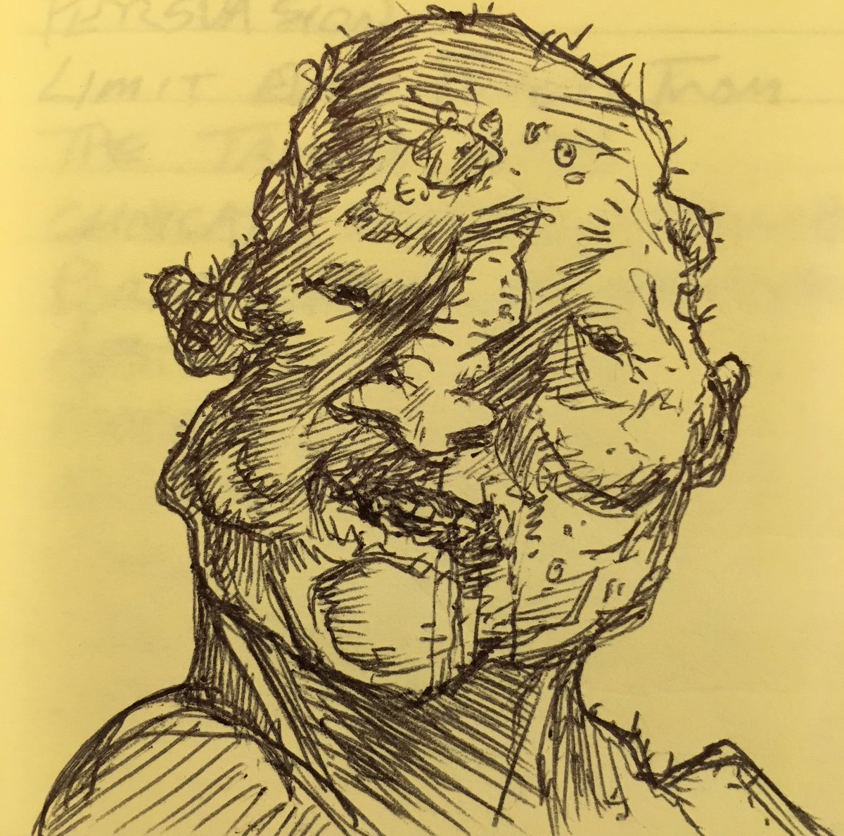 1200x1189 Sean Andress On Twitter Beautiful Corruption. - Corruption Sketch