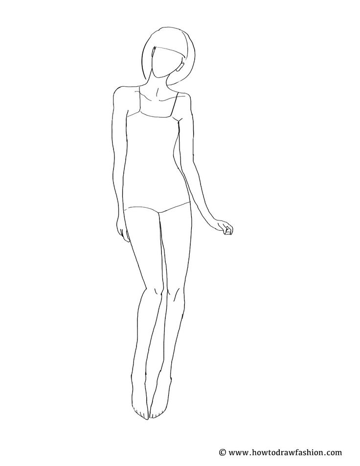 Costume Sketch Template at Explore collection of