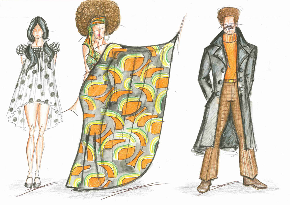 990x700 Wearisaac... Costume Design Sketches - Costume Sketches