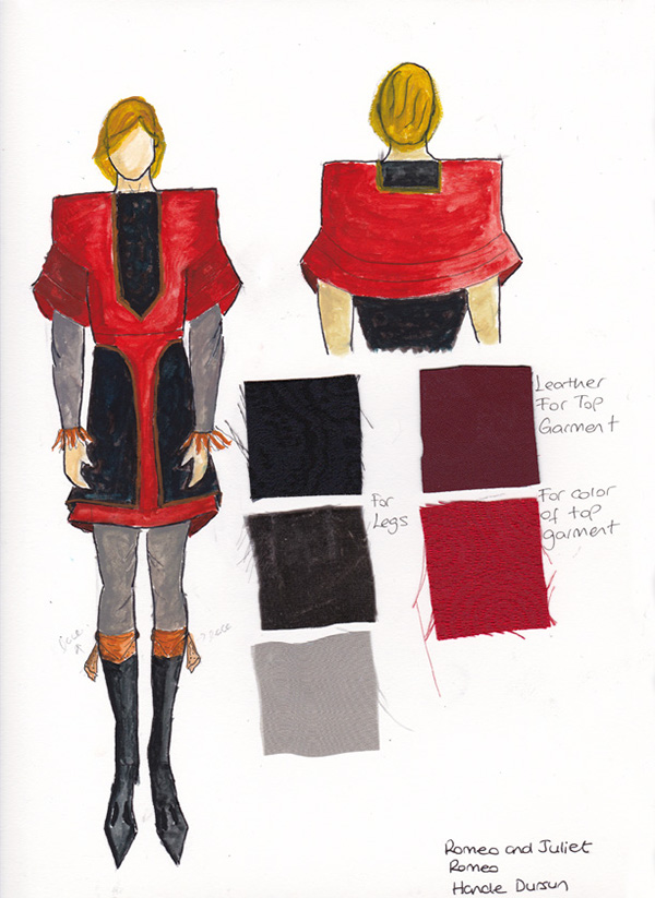 600x823 Costume Design Sketches For Romeo Amp Juliet On Behance - Costume Sketches