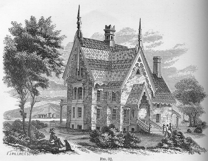 699x542 Links - Cottage Sketch