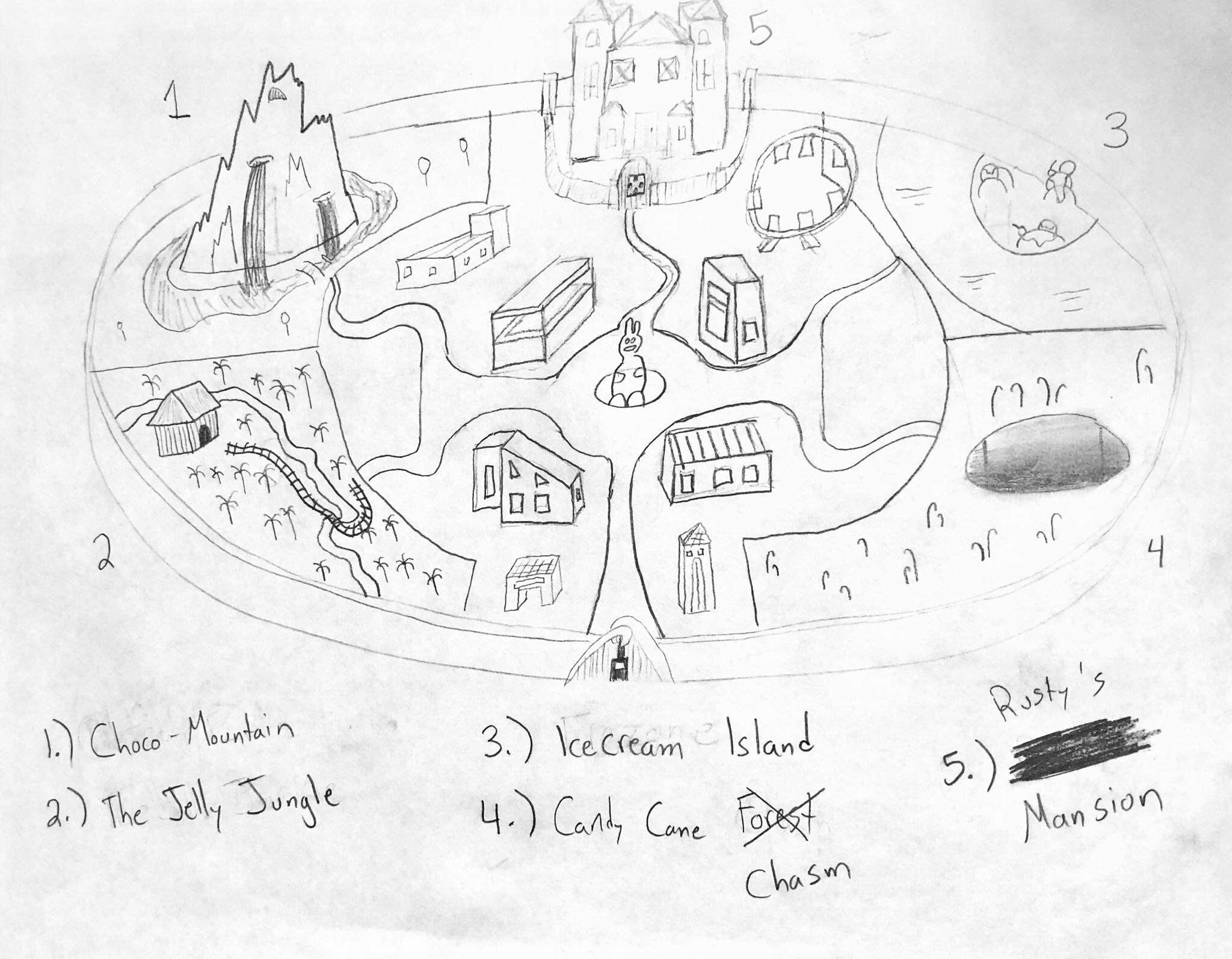 2048x1594 Cotton Candy Village Park Map Ymiatavern - Cotton Candy Sketch