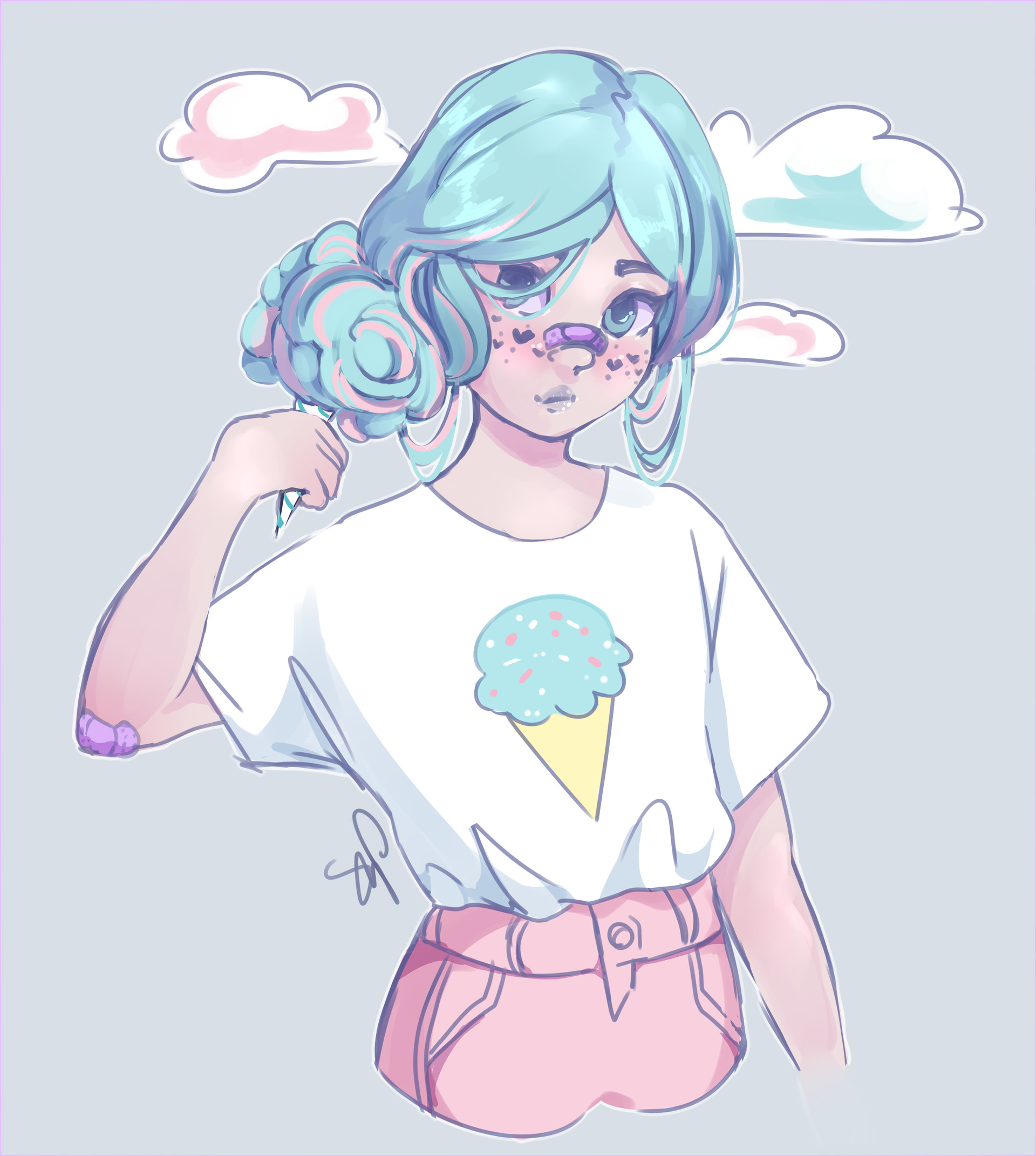 Cotton Candy Sketch at PaintingValley.com | Explore collection of ...