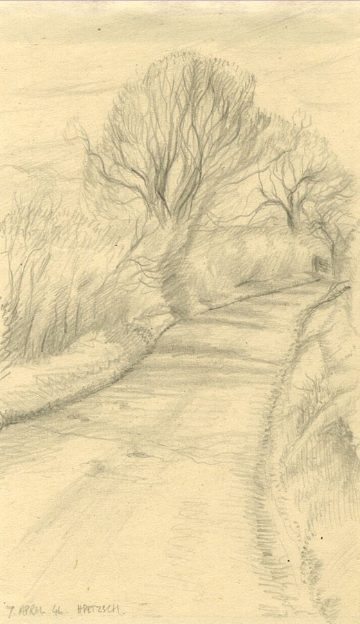 520x900 Helmut Petzsch Ssa - Country Road Sketch