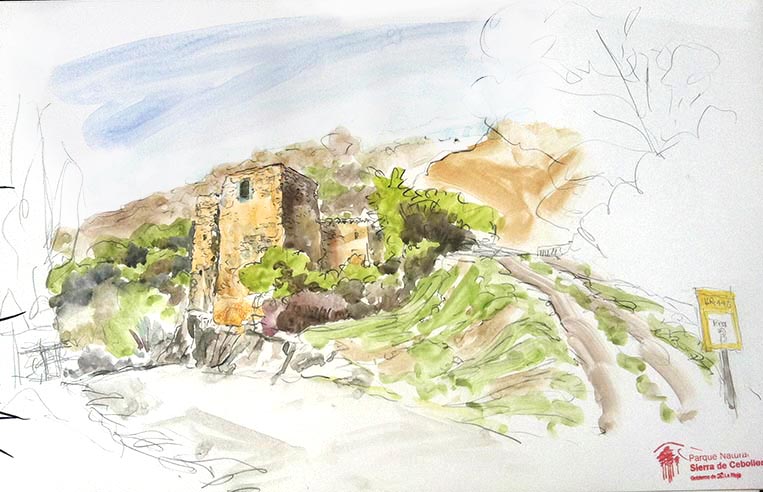 763x492 Country Sketches. Rural Buildings. Urban Sketchers - Country Sketches