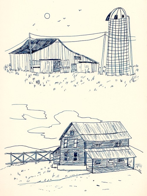 500x666 Sketches Of The Country Tumblr - Country Sketches