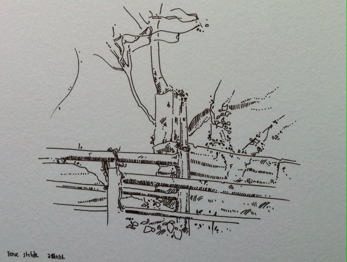 1200x907 Rob Goodyer On Twitter Countryside Sketch - Countryside Sketch