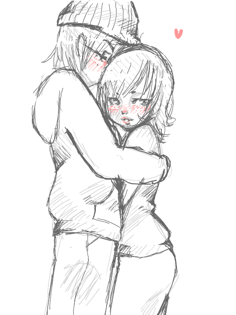 480x640 Anime Sketches Anime Couples Kissing Sketches Beauty Is In The - Couple Anime Sketch