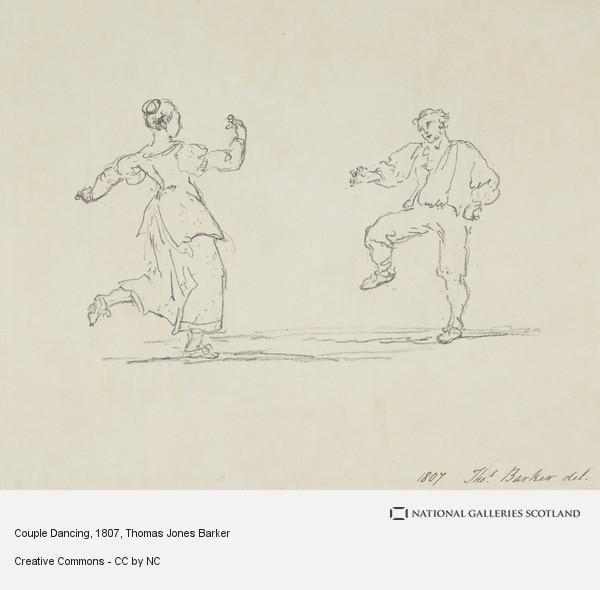 600x590 Couple Dancing National Galleries Of Scotland - Couple Dancing Sketch